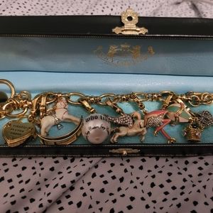 Vintage juicy couture charm bracelet